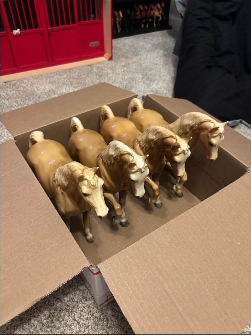 4 breyer horses